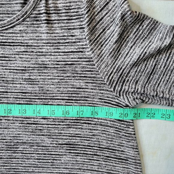 GAP Soft Spun Heather Grey Long Sleeve Swing Dress - Picture 10 of 10